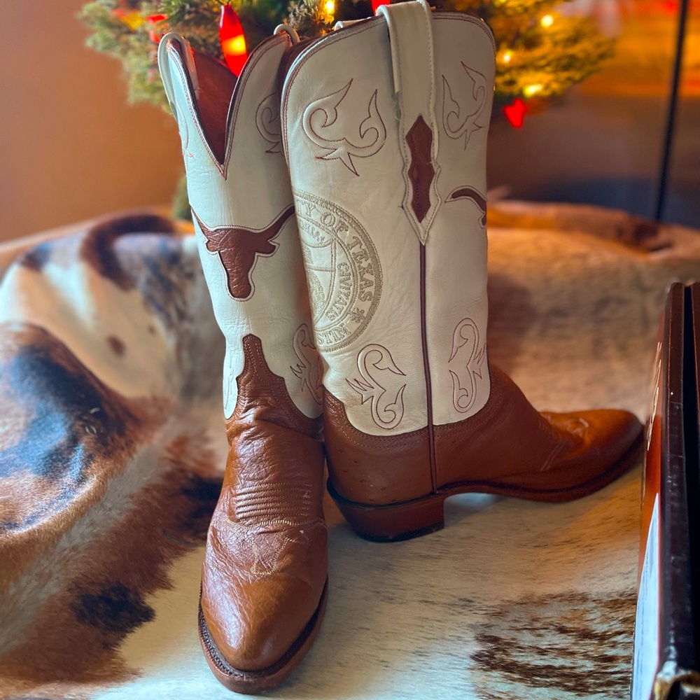 Texas Longhorns Women’s Cowboy Boots from 1883 by Lucchese Size 8 B